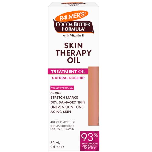 Palmer's Cocoa Butter Formula Skin Therapy Moisturizing Body Oil with Vitamin E, Rosehip Fragrance, 2 Ounces - image 2