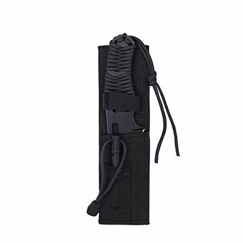 Rothco Large Paracord Knife/Fire Starter, Black #TOP3