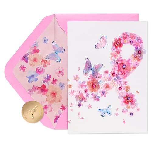Papyrus Blank Thinking of You Card- BCRF Partnership by Papyrus - Used condition - US$6.27