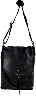 Scully Western Handbag Womens Crossbody Flap Leather Black F0_B185