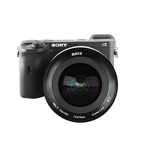 Lente Meike 10mm T2.2 Enfoque Manual para Sony APS-C - Fernando Cortés