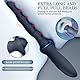 BDSMYOU 253mm Analkugeln Analkette Analvibratoren für Mann Frau,mit 6 Anal Beads & 21 Vibrationsmodi,Anal Dildo Vibrator Analplug für Männer Frauen Anfänger,Diloschwanz mit Vibration für Frauen