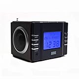 DETENER ALARMA DE FORMA REMOTA - En caso de olvidar apagar la alarma en la mañana, simplemente utiliza el control remoto, presiona el botón y puedes volver a dormir, no hace falta levantarse.
