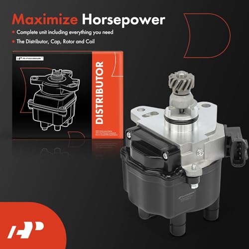 A-Premium Ignition Distributor with Cap and Rotor Compatible with Toyota Tacoma 1995-1997, 4Runner 1996, T100 1994-1997, 2.4L 2.7L by A-Premium - Image 3