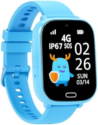 Genérico Reloj Niños con GPS y Llamadas -Smartwatch 4G, Compatibl...