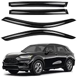AUXKO Window Rain Guard for Honda HRV 2023 2024 2025 2026 Outside Tape-On Shatterproof Sun Smoke...
