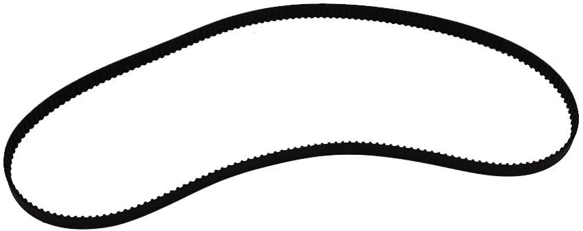 4pcs Black Rubber MXL Type 157MXL-177MXL(B196MXL-B221MXL) Pulley Belt 2.032mm Picth 6/10mm Width Belt