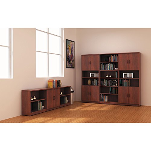Alera Va633032Mc Valencia Series Bookcase, Two-Shelf, 31 3/4W X 14D X 29 1/2H, Med Cherry #TOP2