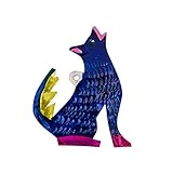 FANMEX - Fantastik - Figura de hojalata artesanía Mexicana (Lobo)