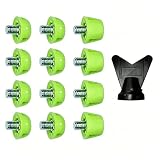 PHYNDR Tacchetti di Ricambio per Scarpe da Calcio M5 in TPU con Chiave, 8 da 6 mm e 4 da 9 mm, Studs per Allenamento, Sostituzione Rapida e Manutenzione delle Football Boots