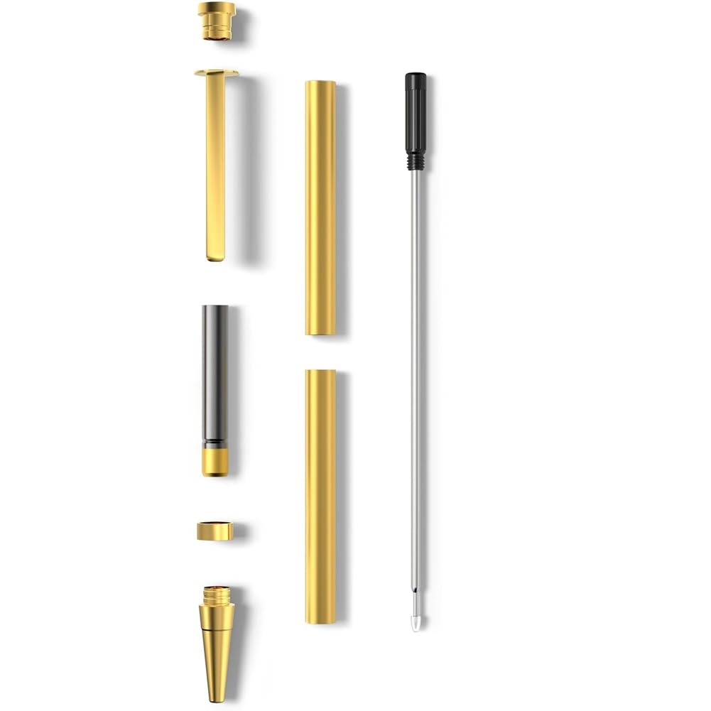 Twist Pen Kit Kit Penna per Woodurning 10 Pack Premium Slimline Pen Turning Forniture Forniture per fai da te