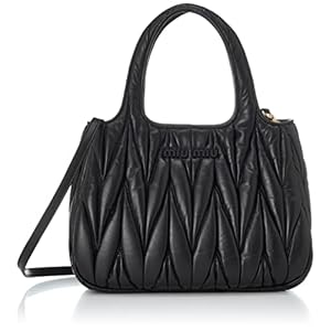 ミュウミュウ ハンドバッグ 5BA221OOON88002 レディース NERO" 