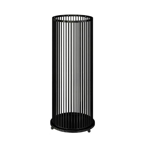 Lizhuzhuzs28 Freestanding Umbrella Storage Rack Holder Hotel Offices Shopping Mall Umbrellas Bucket Office(Black)