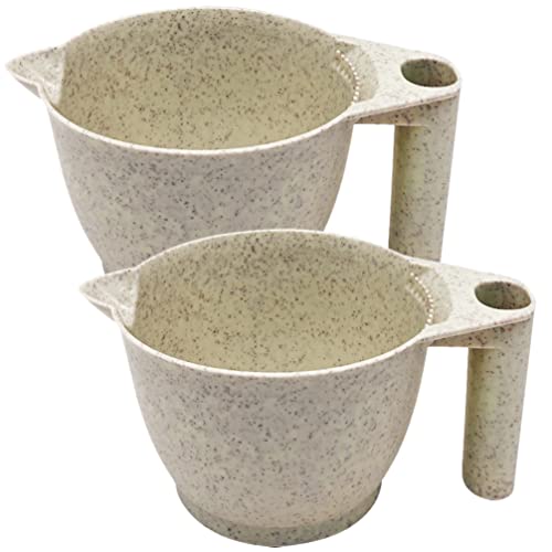 LALAFINA Tigela para tintura de cabelo, 2 peças, tigela de tintura de cabelo, tigela de mistura para