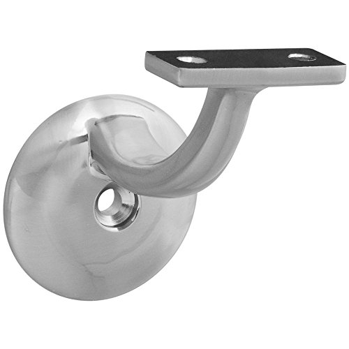 National Hardware N332-825 V140 Handrail Bracket in Satin Nickel