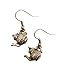 Joyplancraft Mini Alice in Wonderland Teapot Charm Earrings Vintage British Teatime Dangle Earrings