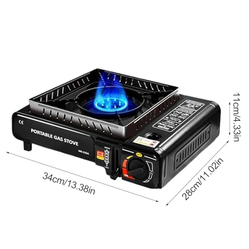 Réchaud portable pliable avec ajustement précis de la flamme - 6