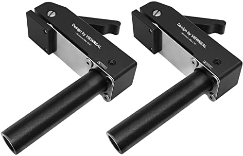 2Pack Bench Dog Hold Down Clamp Bench Dog Clamps for 3/4 inch Woodworking Dog Hole Bench Quick Fix and Quick Release Adjustable Clips MFT, Aluminum alloy (19mm)