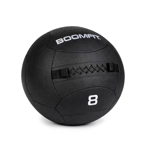 BOOMFIT Wall Ball Pro 3 kg | Médecine Ball Crossfit & Fitness