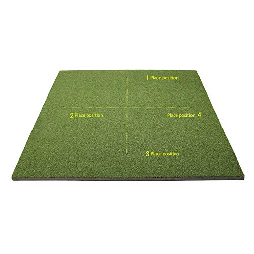 ChengBeautiful Estera de Golf Sistema Verde para Interiores Golf Profesional Ejercitador de Putting Verde Estera de Entrenamiento para Mini Fairway Salón Balcón Oficina Jardín Verde Interior Cover