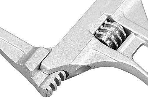 SHISHI Llave Ajustable Llave de aleación de Aluminio Llave de aleación Grande de la Llave de la Llave de la Llave de la Llave de la Llave de la Llave para el baño del Tubo de Agua Baño
