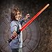 STAR WARS Lightsaber Forge Kyber Core Darth Vader, Officially Licensed Red Customizable Electronic Lightsaber, Toys for 4 Year Old Boys and Girls