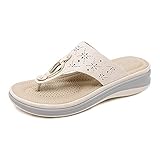 Leichte luxuriöse Metallschnalle mit runder Schnalle, stilvoll und einfach. Niedliche Flip-Flop-Sandalen machen Ihren Sommer lustiger und angenehmer