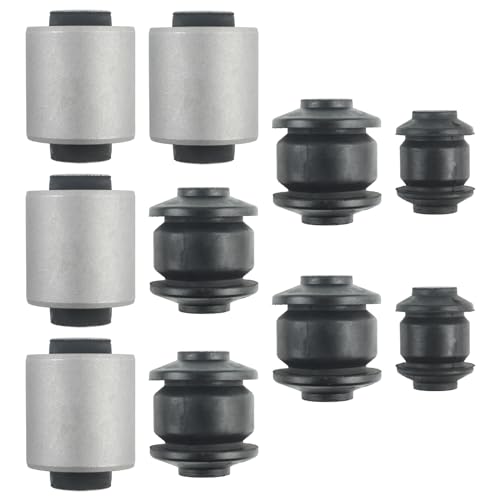 AUTOKAY Rear Lateral Upper Lower 1203864 and Rear Arm Bushing Set of 10 for Toyota 4Runner 96-02 Replace 1203865 1203866
