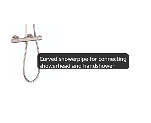 hansgrohe Croma Shower Faucet Set with Handheld Shower, Rain