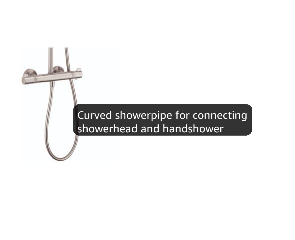 hansgrohe Croma Shower Faucet Set with Handheld Shower, Rain