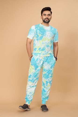 Image of Cotton Fashion Gallaria Couple Combo Pajama Set for Woman & Mens Combo Co-Order Set& Night Suit Set Combo|Nightwear| Tracking| Pajama Set Combo