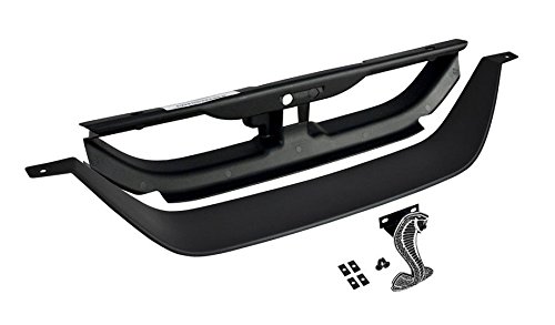 1999-2004 Mustang 9Pc Front Grille Kit - Cobra Emblem #TOP6