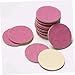 Outanaya 50pcs Pedicure Sanding Discs Set Pink Replacement Pads for Electric Grinder for Calluses and Dead Skin Removal Easy to Use Suitable for All Ages