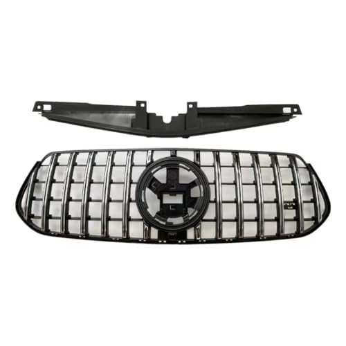 Calandre Pare-choc Avant pour Benz W167 2023-2026 Grille Capot Nid d'Abeille