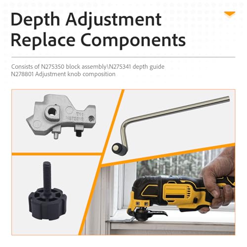 Outil multifonction Dewalt 20V ensemble de rechange N275350 avec butée DCS355 DCS356 - 3