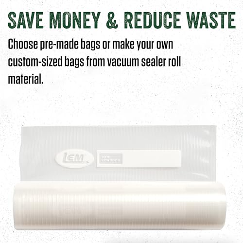 LEM Products MaxVac Combo Pack of Vacuum Sealer Bags and Rolls, Compatible with Major Vacuum Sealer Brands by LEM - Image 3
