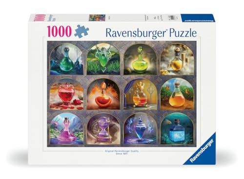Puzzle 1000 pièces : Potions magiques Ravensburger France