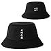 Produktbild capswhh Fischer Hut Mützen Herbst Und Winter Modelle Baumwolle Fischer Hüte Volltonfarbe Doppelseitige Becken Kappen Unisex Modelle-Double-Sided True Love_One Größe