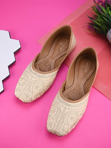 Image of XE Looks Embroidery & Comfortable ethnic& occational jutti for women & Girls