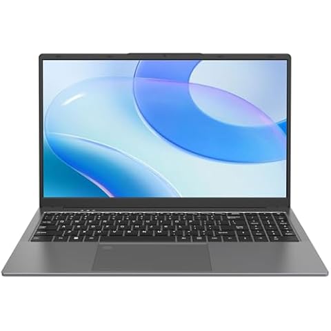 Auusda 15.6" Laptop, Intel N150 Quad-Core Processor, 16GB RAM, 1TB SSD, Windows 11, High-Performance for Office, Study, and Multimedia Use, Sleek & Portable Design Cover