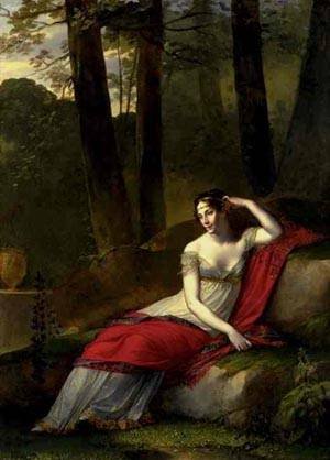 Peinture à l'huile de l'Impératrice Joséphine 1805 par Prudhon reproduction d'art sur toile
