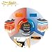 Far Infrared Heating Brace with Heating/Thermal Pad and Ice Pack for Slap Tear, Labral Tear and Frozen Shoulder, Shoulder Pain (PW110)