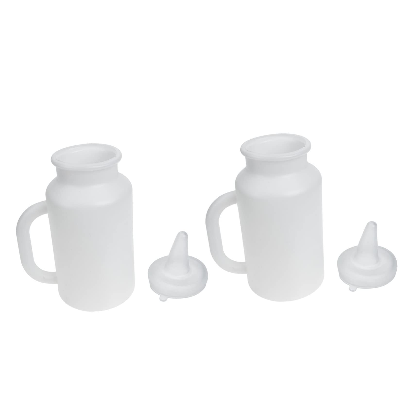 balacoo Silicone Calf Milk Bottle Set Reusable Pet Nursing Bottle for Dogs Cats Rabbits