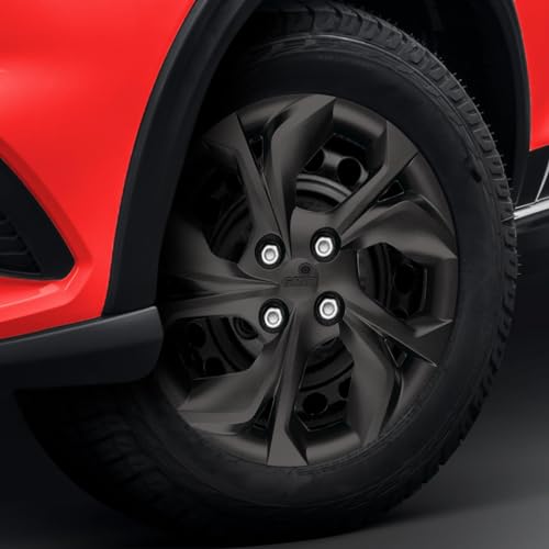 Kit 4 Calotas Hb20 2020 Aro 15 Preto Fosco Cubo Padrao Grid