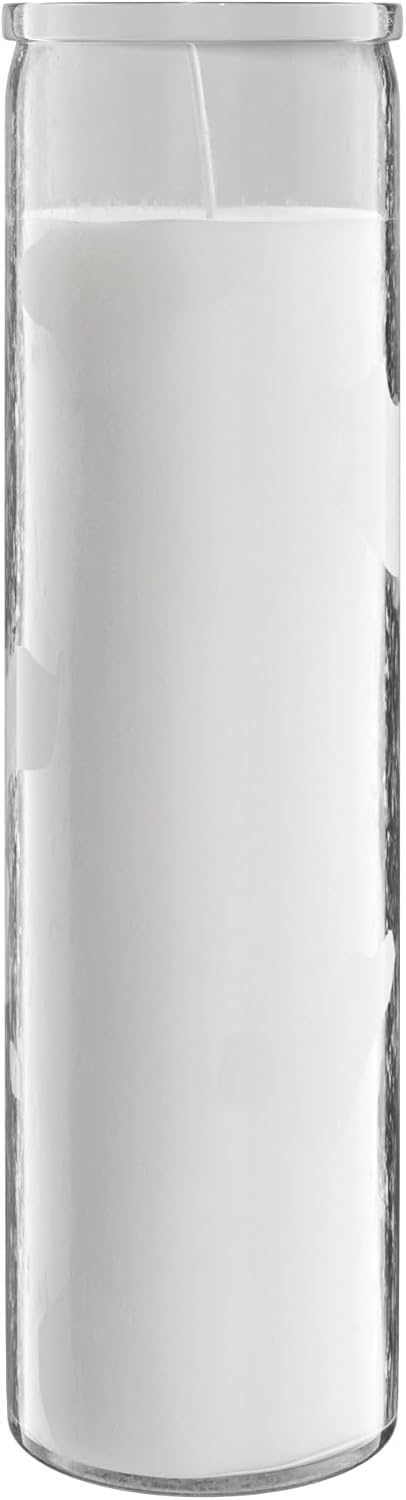 Simply Soson 2x8 Green Prayer Candle Glass Jar Sage 90Hr