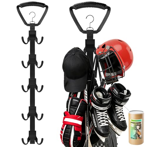 Cityeagle Hockey Equipment Drying Rack Rotatable Hook