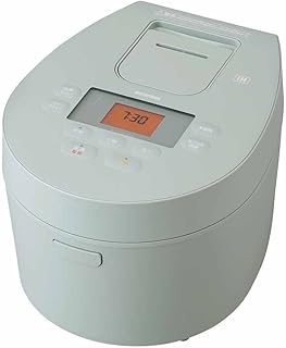 アイリスオーヤマ 炊飯器 5.5合 IH式 50銘柄炊き分け 低温調理/パン・ケーキ機能搭載 RC-IL50-G ピスタチオ