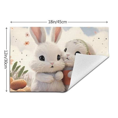 Sets de table en PVC tissé haut de gamme antidérapants durables pour réception