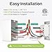 BN-LINK Countdown Digital Wall Timer Switch for Exhaust Fan with Push Button 5-10-20-30-45-60mins, Bathroom Fan Light Switch Timer Indoor, Neutral Required, Wall Plate Included, White, ETL Listed