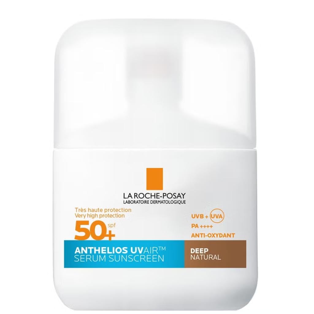 La Roche-Posay Anthelios Uvair Serum Sunscreen Shade Deep Spf50+ 50Ml